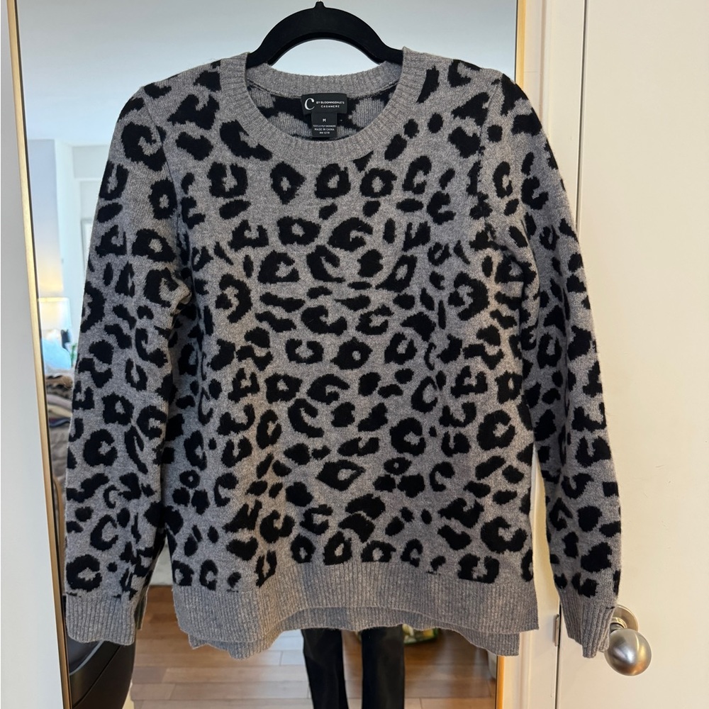 C by Bloomingdales cashmere, size M
